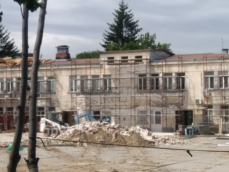 Дейностите по ремонта на Автогара Плевен продължават