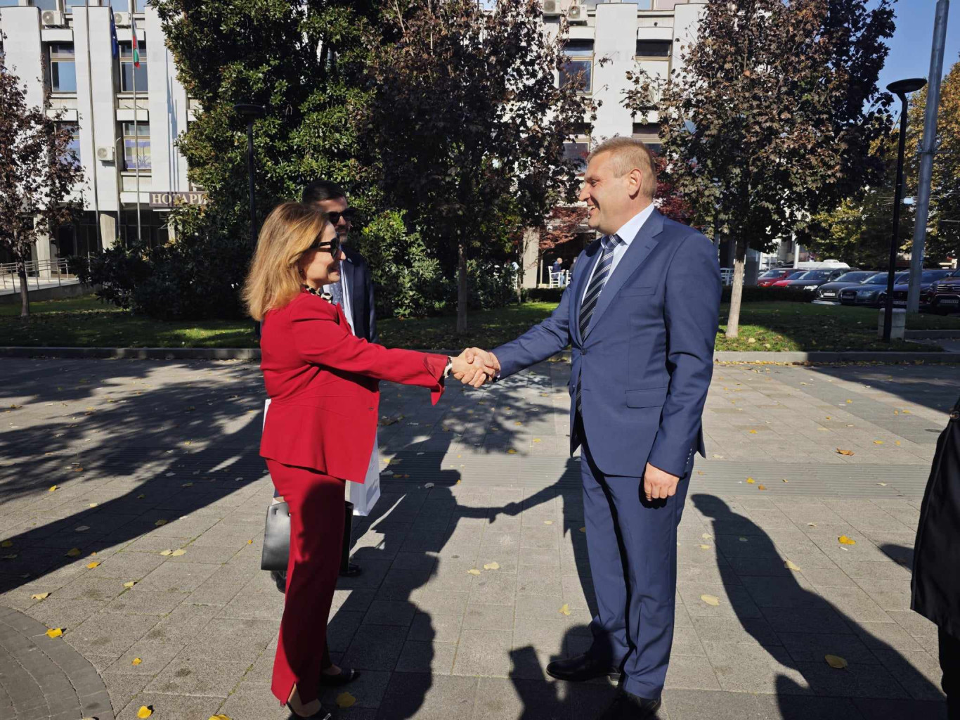 Кметът на Плевен се срещна с посланика на Италия у…