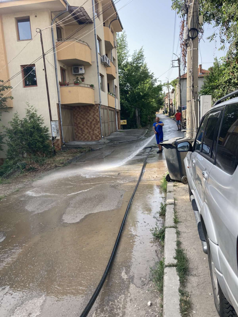 ГРАФИК ЗА  ИЗМИВАНЕ НА УЛИЦИ В ПЛЕВЕН  НА 8 АВГУСТ