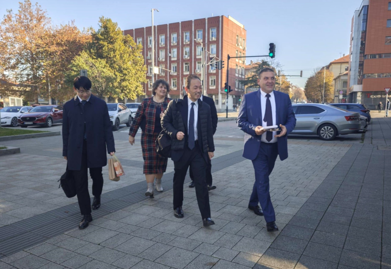 Кметът д-р Валентин Христов посрещна в Плевен Хидеаки Мачида -…