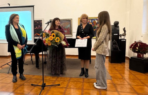 Ръководителят на Арт школа „Колорит“ Майя Ананиева е тазгодишният носител на Наградата по хуманитаристика за 2025 година в Плевен