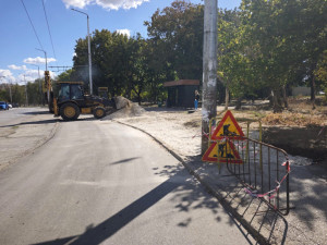 Участъци от общинската пътна мрежа ремонтира „Инжстрой“ тази седмица