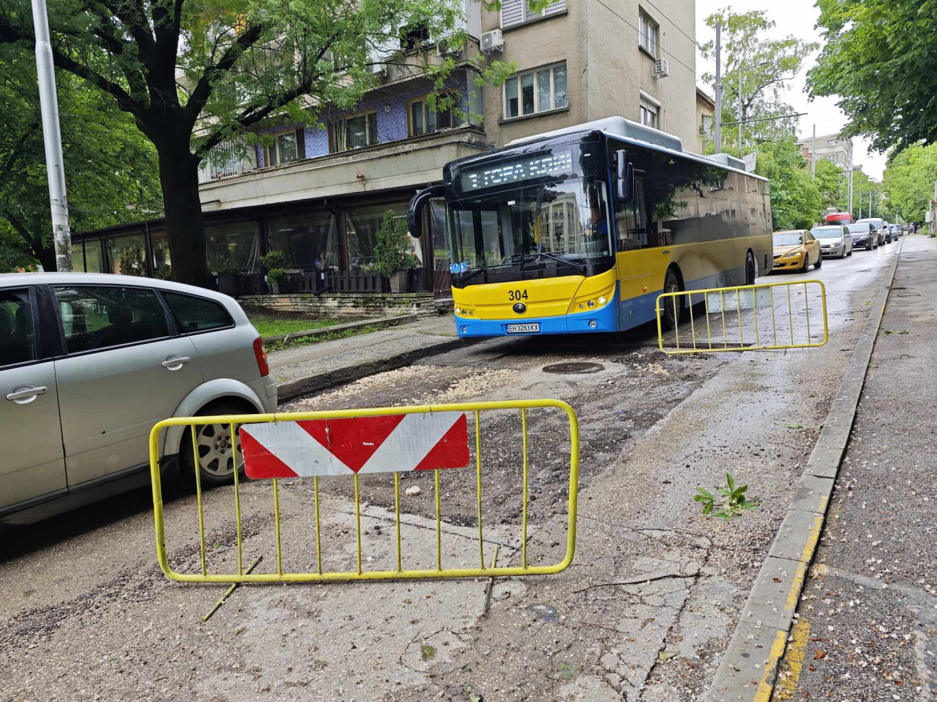 Възстановено е движението на тролейбусите по линиите в Девети квартал